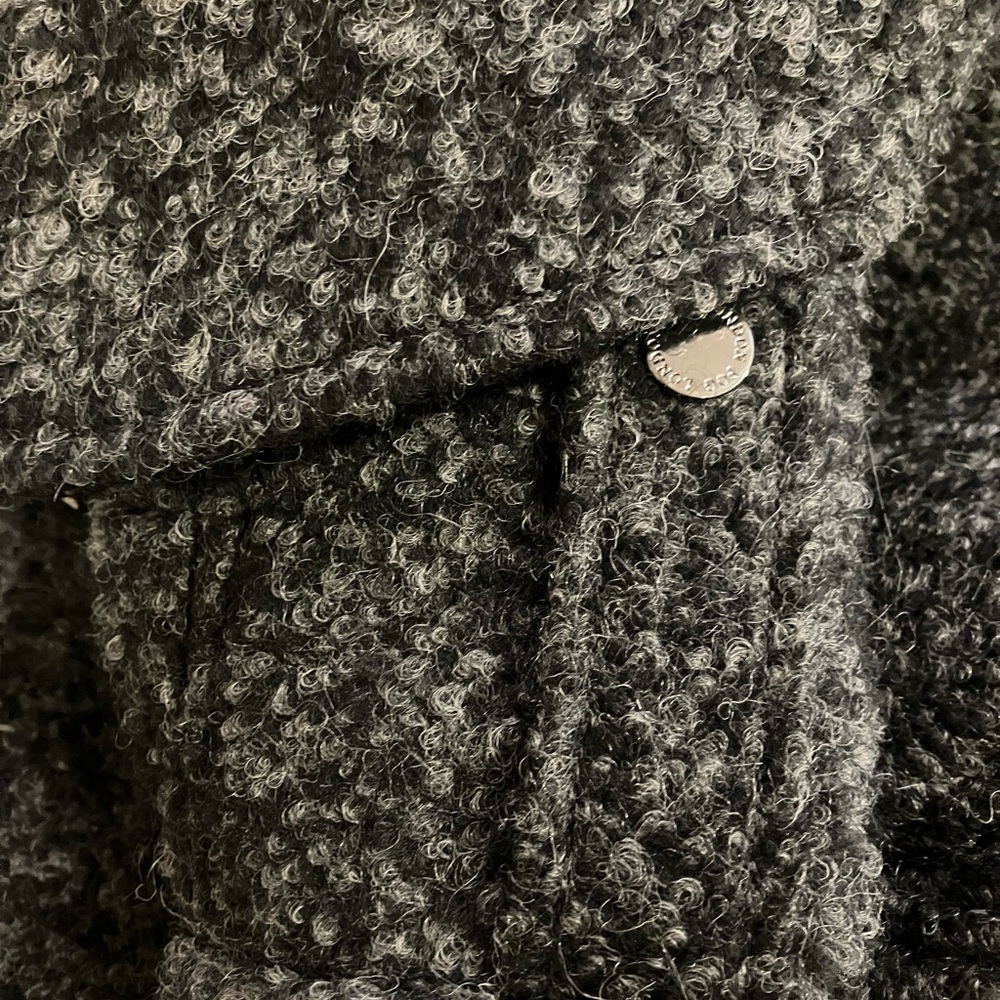 London Fog Charcoal Pea Coat - Picture 6 of 6